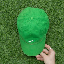 Load image into Gallery viewer, Nike Small Swoosh Embroidered Green 6-Panel Snapback Cap - One Size