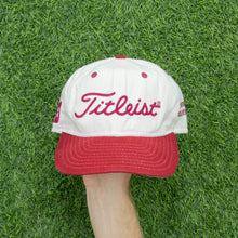 Load image into Gallery viewer, Titleist New Era Southern Golf News Embroidered Three Tone 6-Panel Cap - One Size