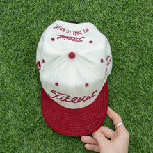 Load image into Gallery viewer, Titleist New Era Southern Golf News Embroidered Three Tone 6-Panel Cap - One Size