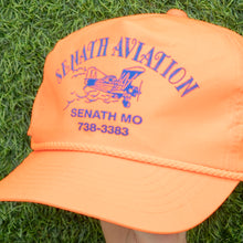 Load image into Gallery viewer, Senath Aviation Aeroplane Graphic Aeronautics Promotional Rope Trucker Snapback Cap - One Size