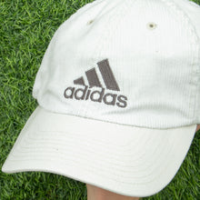 Load image into Gallery viewer, 1999 Adidas Embroidered Corduroy Canvas 6-Panel Cap - One Size