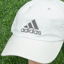 Load image into Gallery viewer, 1999 Adidas Embroidered Corduroy Canvas 6-Panel Cap - One Size