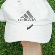 Load image into Gallery viewer, 1999 Adidas Embroidered Corduroy Canvas 6-Panel Cap - One Size