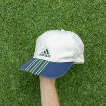 Load image into Gallery viewer, 2002 Adidas 3-Stripes Embroidered Three Tone 6-Panel Snapback Cap - One Size