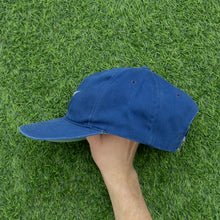 Load image into Gallery viewer, 1997 Nike Swoosh Embroidered Navy Two Tone 6-Panel Snapback Cap - One Size
