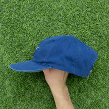 Load image into Gallery viewer, 1997 Nike Swoosh Embroidered Navy Two Tone 6-Panel Snapback Cap - One Size