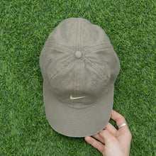 Load image into Gallery viewer, 1998 Nike Small Swoosh Embroidered Grey Two Tone 6-Panel Cap - One Size