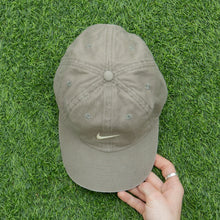 Load image into Gallery viewer, 1998 Nike Small Swoosh Embroidered Grey Two Tone 6-Panel Cap - One Size