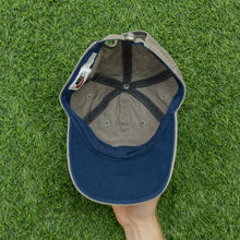 Load image into Gallery viewer, 1998 Nike Small Swoosh Embroidered Grey Two Tone 6-Panel Cap - One Size