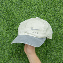 Load image into Gallery viewer, 1996 Nike Air Spell Out Swoosh Embroidered Canvas Two Tone 6-Panel Cap - One Size