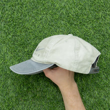 Load image into Gallery viewer, 1996 Nike Air Spell Out Swoosh Embroidered Canvas Two Tone 6-Panel Cap - One Size