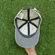 Load image into Gallery viewer, 1996 Nike Air Spell Out Swoosh Embroidered Canvas Two Tone 6-Panel Cap - One Size