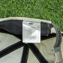 Load image into Gallery viewer, 1996 Nike Air Spell Out Swoosh Embroidered Canvas Two Tone 6-Panel Cap - One Size