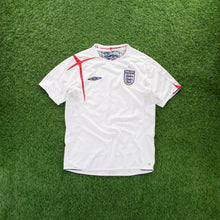 Load image into Gallery viewer, 2005/07 England Umbro Home Football Shirt - M