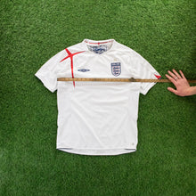 Load image into Gallery viewer, 2005/07 England Umbro Home Football Shirt - M