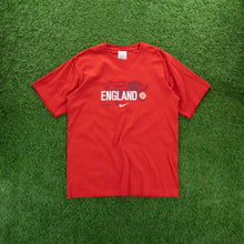 Load image into Gallery viewer, England Nike Rooney 9 Double Sided Graphic Football T-Shirt - L