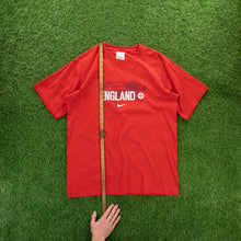 Load image into Gallery viewer, England Nike Rooney 9 Double Sided Graphic Football T-Shirt - L