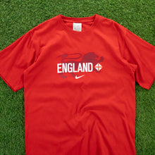Load image into Gallery viewer, England Nike Rooney 9 Double Sided Graphic Football T-Shirt - L