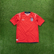 Load image into Gallery viewer, 2004/06 England Umbro Away Football Shirt - M