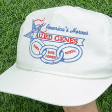 Load image into Gallery viewer, America's Heroes Allied Genes Sire Power Noba Kabsu Star Embroidered Two Tone 6-Panel Rope Trucker Cap - One Size