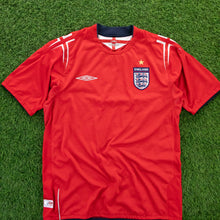 Load image into Gallery viewer, 2004/06 England Umbro Away Football Shirt - M