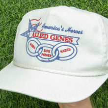 Load image into Gallery viewer, America's Heroes Allied Genes Sire Power Noba Kabsu Star Embroidered Two Tone 6-Panel Rope Trucker Cap - One Size