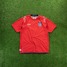 Load image into Gallery viewer, 2004/06 England Umbro Away Football Shirt - L