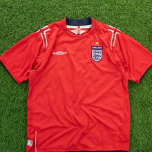 Load image into Gallery viewer, 2004/06 England Umbro Away Football Shirt - L