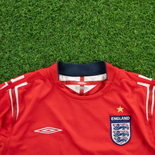 Load image into Gallery viewer, 2004/06 England Umbro Away Football Shirt - L