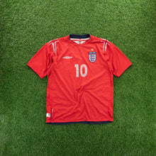 Load image into Gallery viewer, 2004/06 England Michael Owen 10 Umbro Away Football Shirt - L