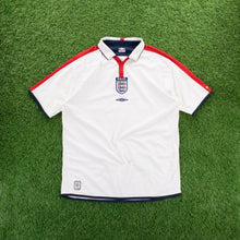 Load image into Gallery viewer, 2003/05 England Umbro Reversible Home Football Shirt - XL