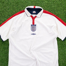 Load image into Gallery viewer, 2003/05 England Umbro Reversible Home Football Shirt - XL