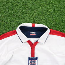 Load image into Gallery viewer, 2003/05 England Umbro Reversible Home Football Shirt - XL