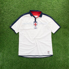 Load image into Gallery viewer, 2003/05 England Umbro Reversible Home Football Shirt - XL