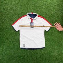 Load image into Gallery viewer, 2003/05 England Umbro Reversible Home Football Shirt - S