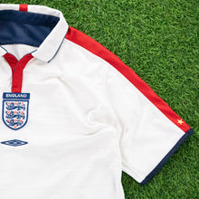 Load image into Gallery viewer, 2003/05 England Umbro Reversible Home Football Shirt - S