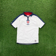 Load image into Gallery viewer, 2003/05 England Umbro Reversible Home Football Shirt - S