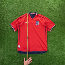 Load image into Gallery viewer, 2002/04 England Umbro Reversible Away Football Shirt - XL