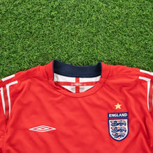 Load image into Gallery viewer, 2004/06 England Umbro Away Football Shirt - XL