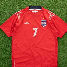 Load image into Gallery viewer, 2004/06 England David Beckham 7 Umbro Away Football Shirt - L