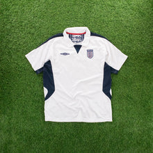 Load image into Gallery viewer, 2006/07 England Umbro Collard Training Football Shirt - XL