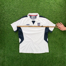 Load image into Gallery viewer, 2006/07 England Umbro Collard Training Football Shirt - XL