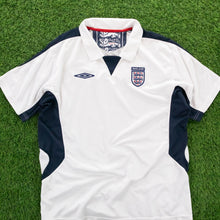 Load image into Gallery viewer, 2006/07 England Umbro Collard Training Football Shirt - XL