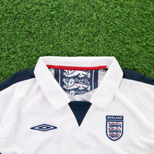 Load image into Gallery viewer, 2006/07 England Umbro Collard Training Football Shirt - XL
