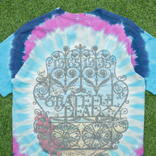Load image into Gallery viewer, 1995 Grateful Dead Bertha 30th Anniversary Liquid Blue P.Maguire Halloween Double Sided AOP Graphic Tie Dye Single Stitch T-Shirt - L