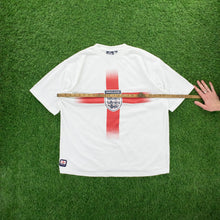 Load image into Gallery viewer, England Admiral St.George’s Flag Graphic Football T-Shirt - XL