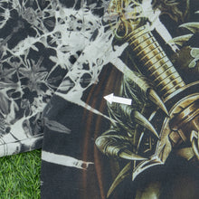 Load image into Gallery viewer, WiLD Skull Dragon Tie Dye Double Sided AOP Graphic Halloween T-Shirt - L
