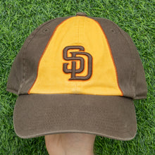 Load image into Gallery viewer, San Diego Padres MLB Major League Baseball Two Tone 6-Panel Flexfit Fitted Cap - One Size (L)