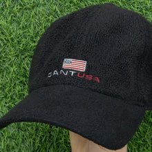 Load image into Gallery viewer, GANT USA Spell Out Embroidered Sherpa Fleece 6-Panel Cap - One