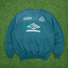Load image into Gallery viewer, Umbro Large Logo Graphic Intersport Ski It’s Time To Get Umbroed 22 Crewneck Sweatshirt - XL